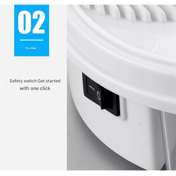 Elektrischer Fliegenfänger mit Drehsystem – BuzzTrap
