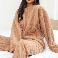 Hyacinth | Pyjama Set Damen | Schlafanzug in Braun