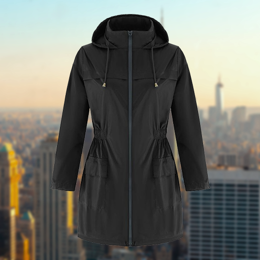Stylische und wetterfeste Damen Regenjacke für Outdoor-Abenteuer