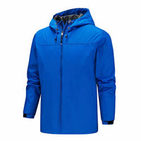 Regenjacke für Männer - August in Blau