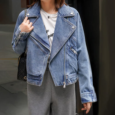 Rider Denim Mantel für Frauen - Selda