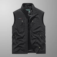 Robin | Funktionale Cargo-Weste in Schwarz