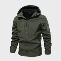 Roland | Herren Wasserdichte Softshell Jacke in Olivgrün