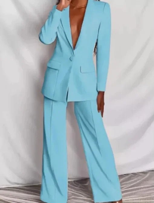 Jutta - Stilvolles 2 teiliges Blazer Set für Frauen