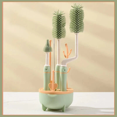 BürstenNest™ Schonende Flaschenreinigung