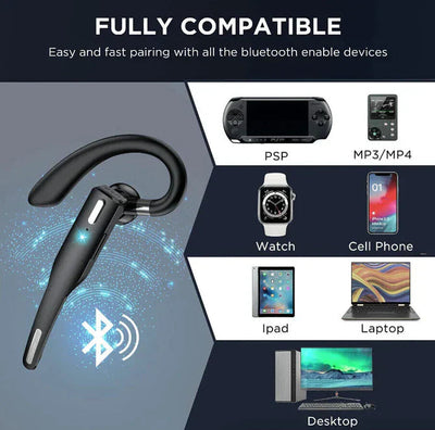 Drahtloses Bluetooth 5.1 Headset mit Dual Mic - RoadMic Pro