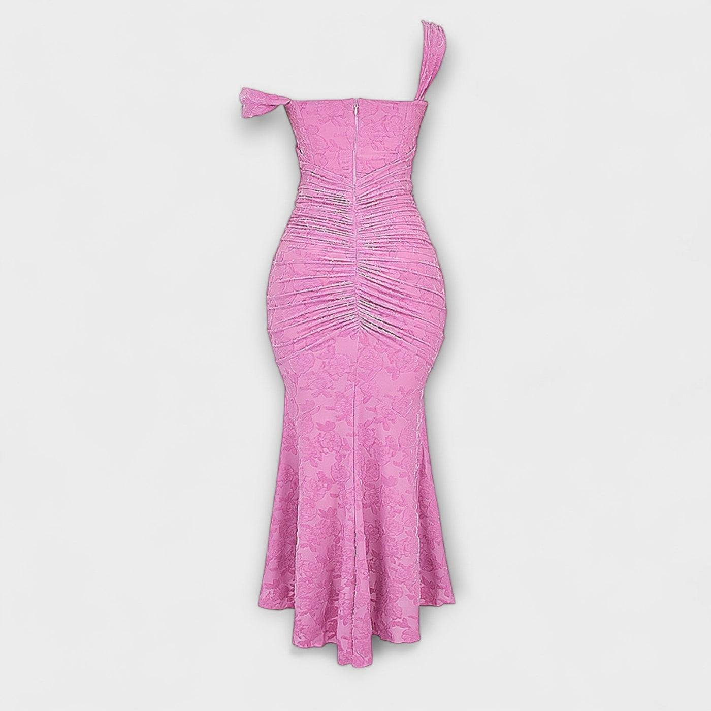 Renske - Langes Kleid mit Eleganten und Raffinierten Korsett