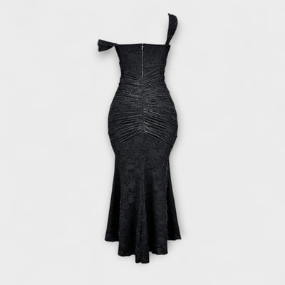 Renske - Langes Kleid mit Eleganten und Raffinierten Korsett