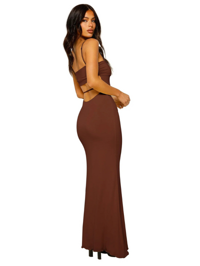 Schlankmachendes Bodycon-Sommerkleid für Damen | Maxi