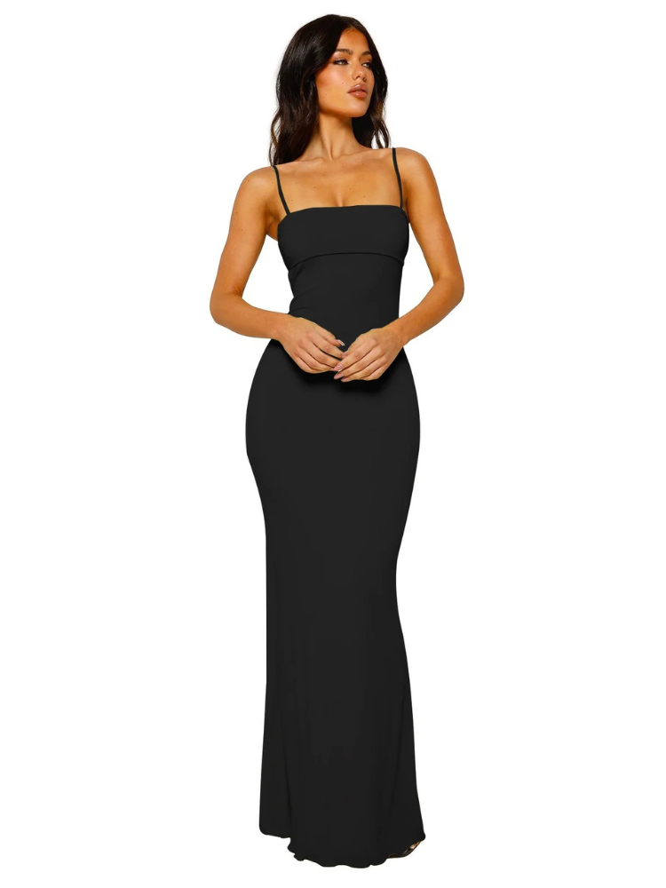 Schlankmachendes Bodycon-Sommerkleid für Damen | Maxi