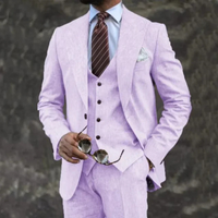 Bryan | Herren Anzug Komplett Set | Hochzeit Outfit in Hellviolett