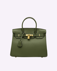 Khate | Damen Schwarz Handtasche | Elegant in Olivgrün