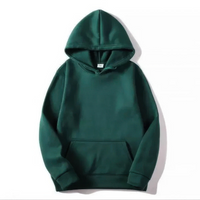 Alejandro | Herren Blau Hoodie |  Oversize Kapuzenpullover in Grün