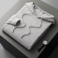 Grant | Herren Schwarz Hoodie | Kapuzenpullover in Grau