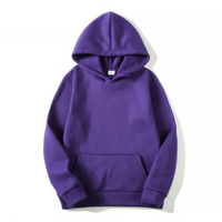Alejandro | Herren Blau Hoodie |  Oversize Kapuzenpullover in Lila