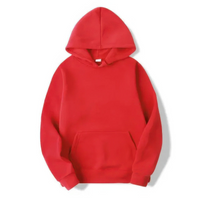 Alejandro | Herren Blau Hoodie |  Oversize Kapuzenpullover in Rot