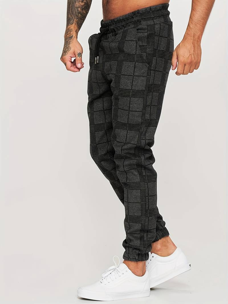 Vick | Herren Sommer Hose | Kariert