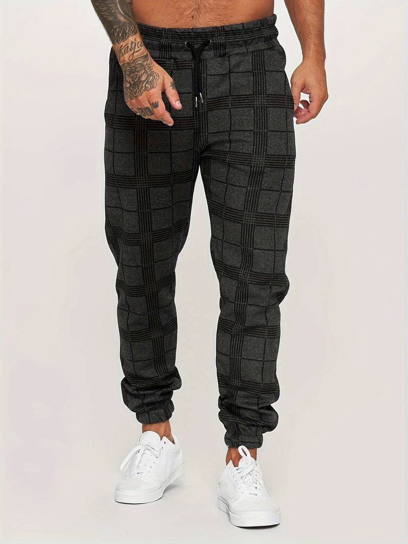 Vick | Herren Sommer Hose | Kariert