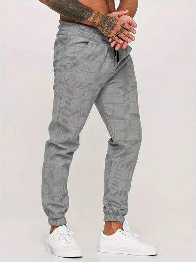 Vick | Herren Sommer Hose | Kariert