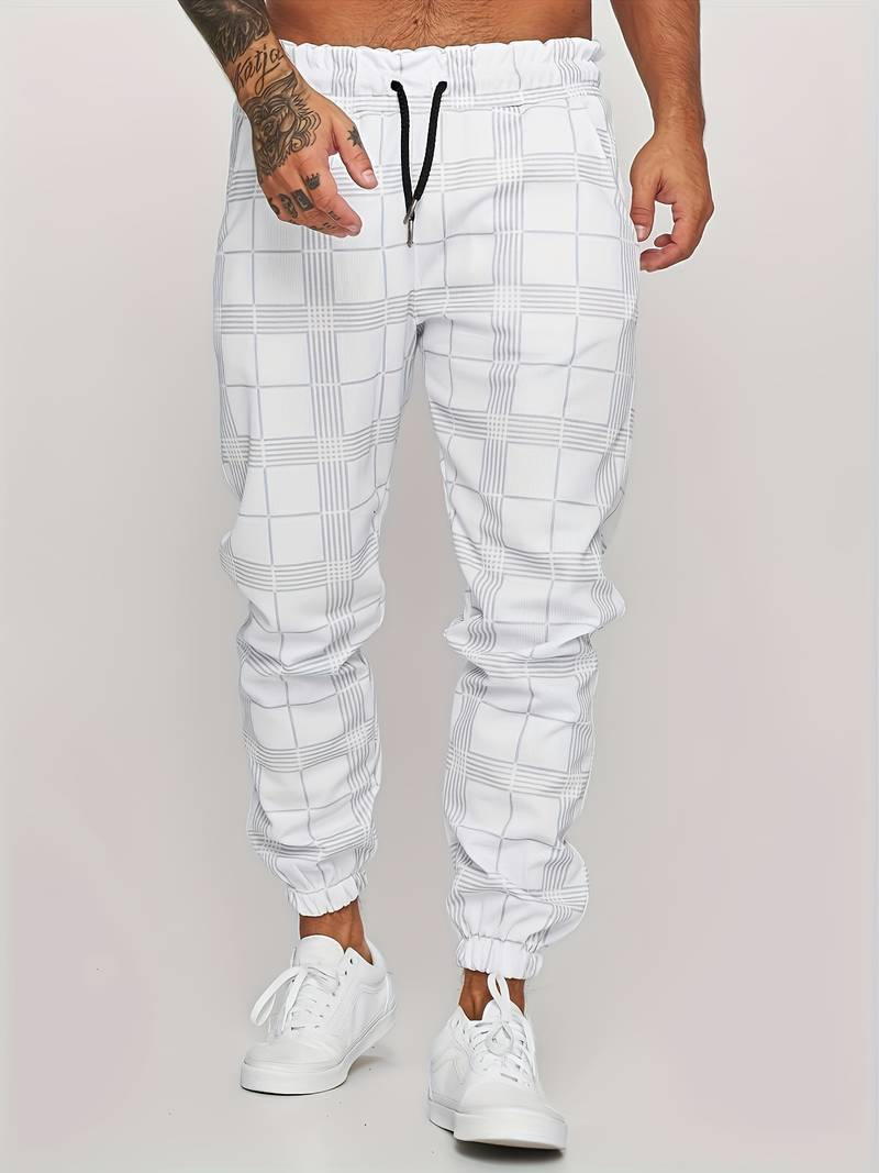 Vick | Herren Sommer Hose | Kariert