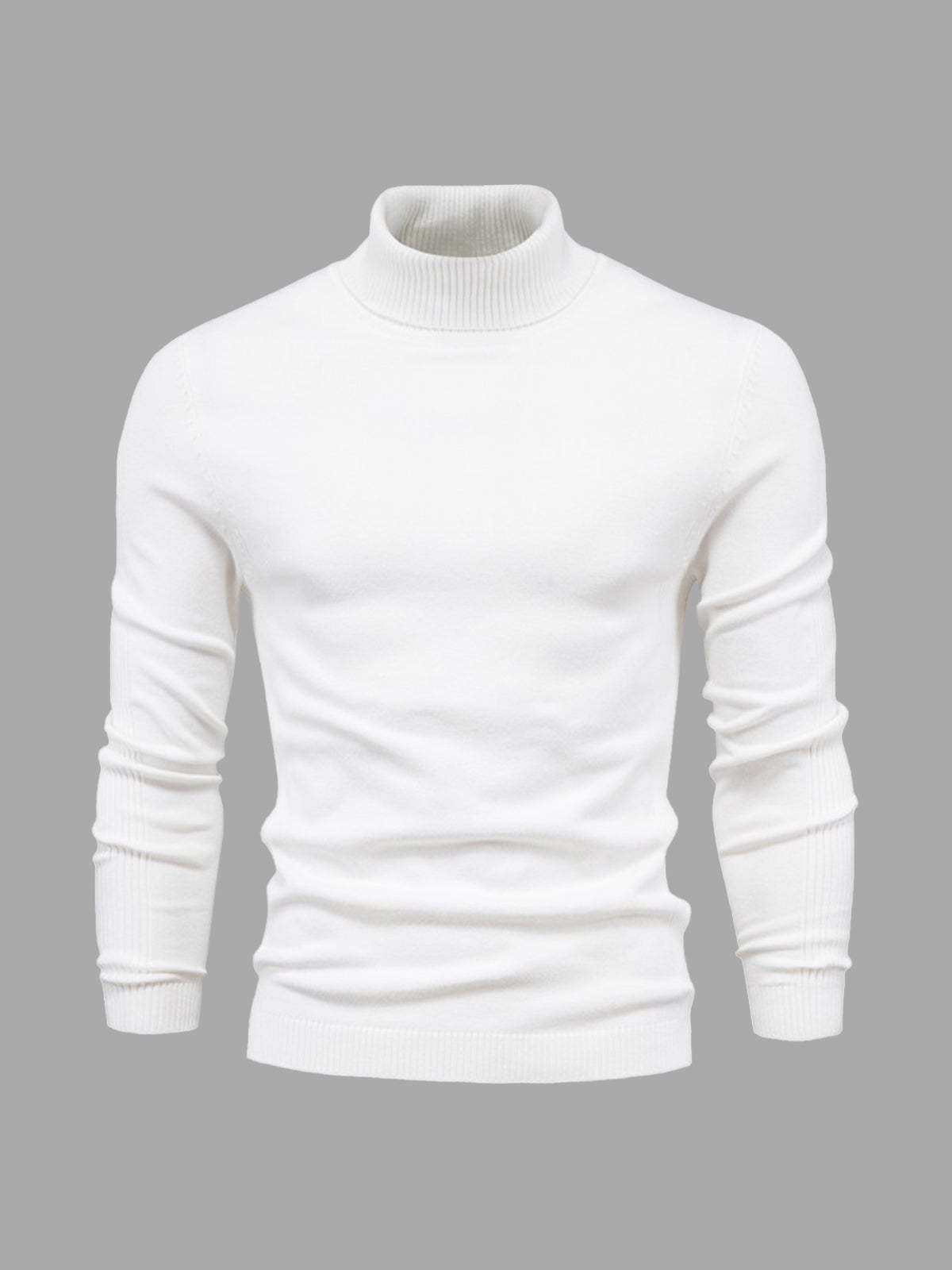 Rickiel | Rollkragenpullover Herren Schwarz | Strick pullover