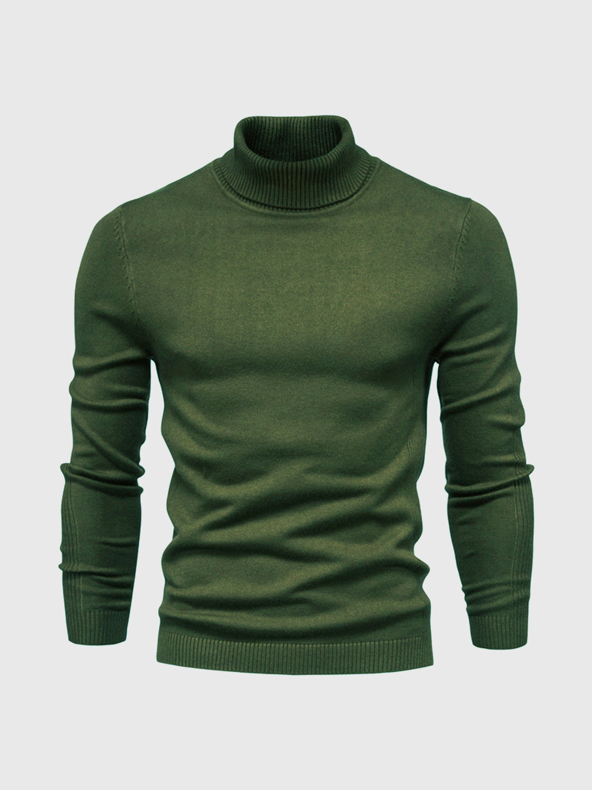 Rickiel | Rollkragenpullover Herren Schwarz | Strick pullover
