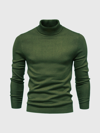 Rickiel | Rollkragenpullover Herren Schwarz | Strick pullover