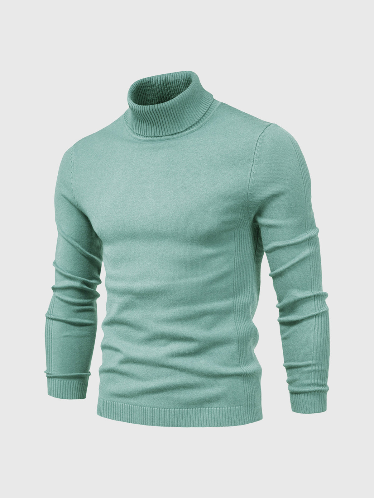 Rickiel | Rollkragenpullover Herren Schwarz | Strick pullover
