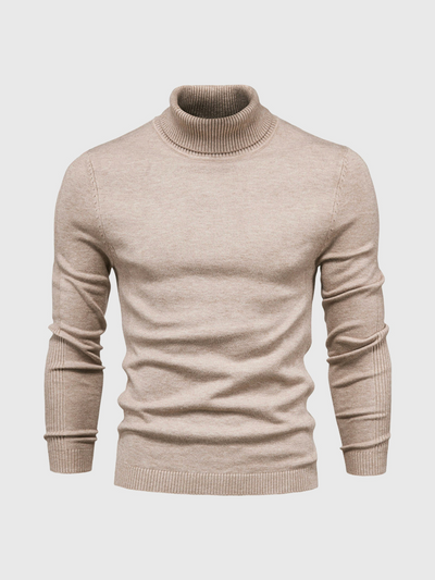 Rickiel | Rollkragenpullover Herren Schwarz | Strick pullover
