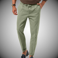 Zion | Herren Schwarz Hose | Sommer in Grün