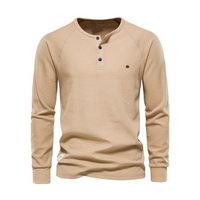 William | Herren Schwarz Sweatshirt | Langarm in Khaki