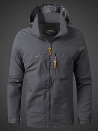 Scott | Herren Schwarz Windbreaker | Leichte Jacke in Grau