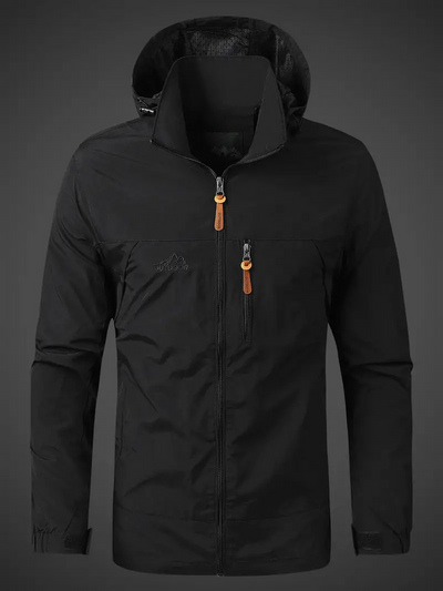 Scott | Herren Schwarz Windbreaker | Leichte Jacke