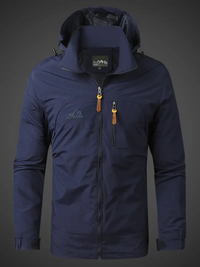 Scott | Herren Schwarz Windbreaker | Leichte Jacke in Dunkelblau