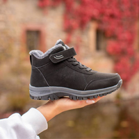 Ergonomische Stiefel für damen in Schwarz