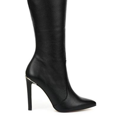 Pandora | Damen Absatz Stiefel | Schwarz