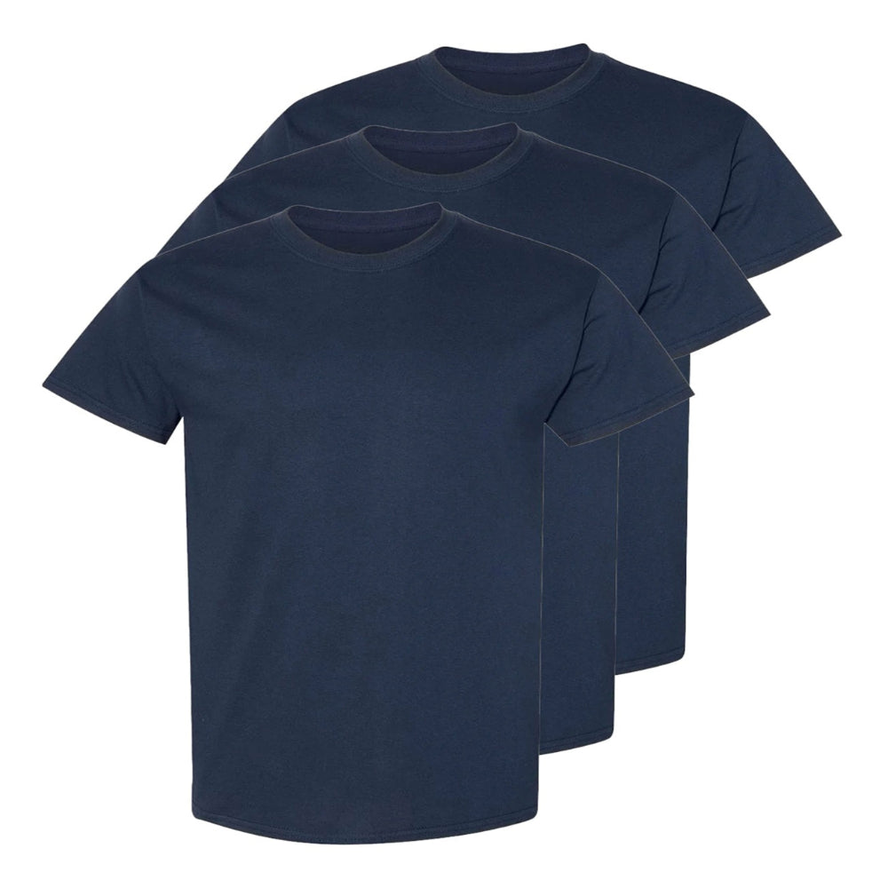 100% Baumwolle (strapazierfähig), Doppelkragen (verbreitert sich nicht), Reguläre Passform (komfortabel), NACHTBLAU (für jeden Stil)