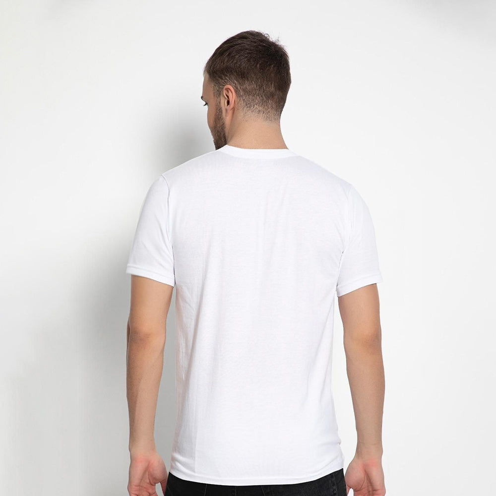 Set aus 3 Herren T- Shirts, 100% Baumwolle (strapazierfähig), Doppelkragen (verbreitert sich nicht), Reguläre Passform (komfortabel), MEHRFARBIG (für jeden Stil)