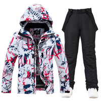 Shamelyn | Ski Anzug Damen | Skibekleidung in Bunt/ Schwarz