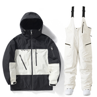 Laraville | Ski Anzug Damen | Skibekleidung in Schwarz/ Weiß
