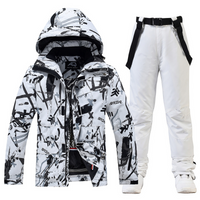 Shamelyn | Ski Anzug Damen | Skibekleidung in Weiß/ Weiß