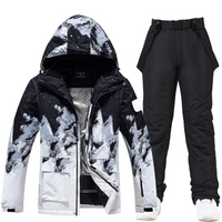 Brianna | Ski Anzug Damen | Skibekleidung in Schwarz-Schwarz