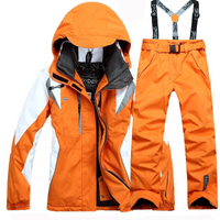 Mandy | Ski Anzug Damen | Skibekleidung in Hellorange-Hellorange