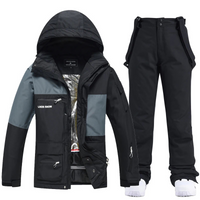 Alexandria | Ski Anzug Damen | Skibekleidung in Schwarz-Schwarz