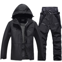 Mika | Ski Anzug Damen | Skibekleidung in Schwarz-Schwarz