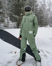 Arci | Ski Anzug Damen | Skibekleidung in Olivgrün