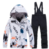 Mirana | Ski Anzug Damen | Skibekleidung in Weiße-Schwarze