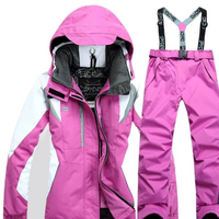 Mandy | Ski Anzug Damen | Skibekleidung in Magenta-Magenta