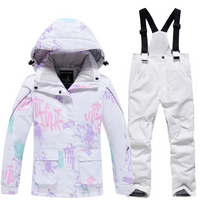 Mirana | Ski Anzug Damen | Skibekleidung in Weiße-Weiße