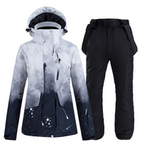 Judith | Ski Anzug Damen | Skibekleidung in Schwarz-Schwarz